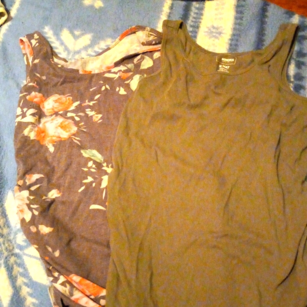 Maternity shirt duo